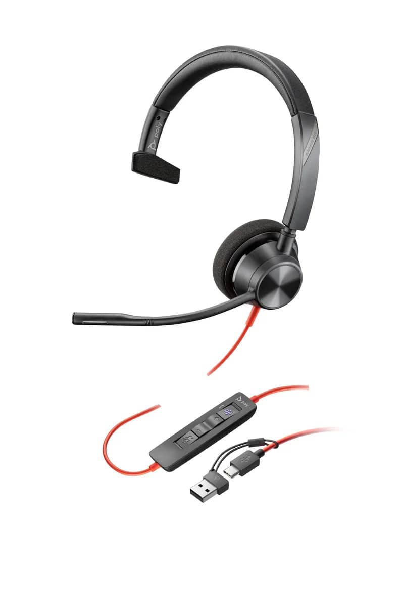 Poly Blackwire C3310-M USB-C/A Headset
