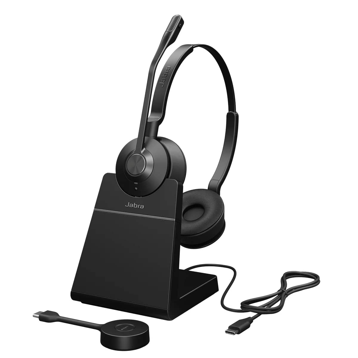 Jabra Engage 55 UC Stereo USB-C Headset inkl. Ladestation