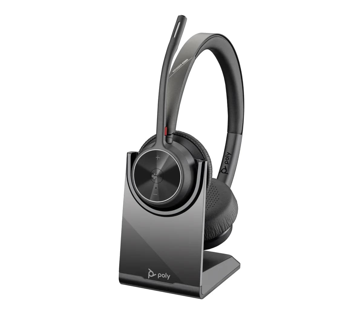Poly Voyager 4320 UC-M BT USB-A Headset inkl. Ladestation