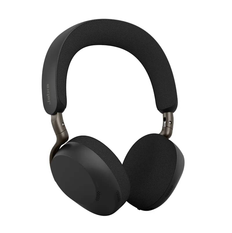 Jabra Evolve3 75 MS Stereo BT USB-A Headset inkl. Ladestation schwarz