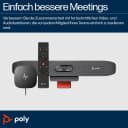 Poly Studio R30+ USB Video-Soundbar mit HP G5 USB-C Dock