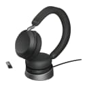 Jabra Evolve2 75 UC Stereo BT USB-A Headset inkl. Ladestation schwarz