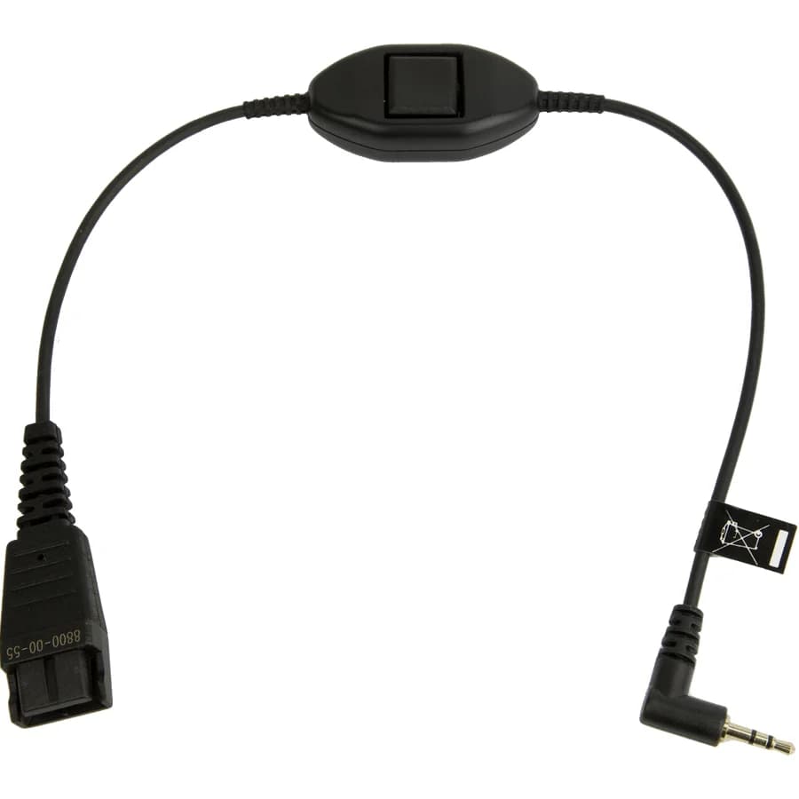 Jabra QD auf 2,5mm Adapterkabel