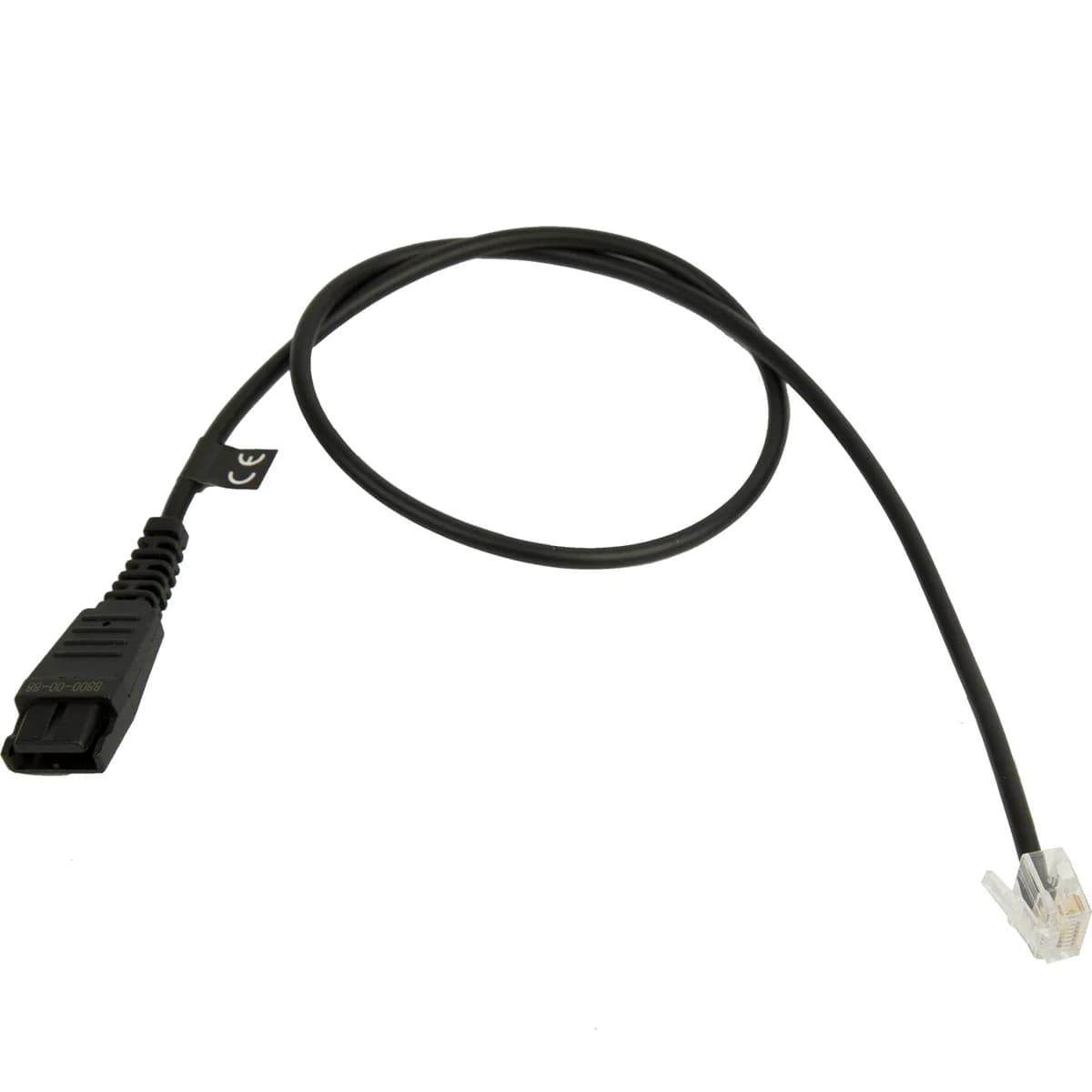 Jabra QD auf RJ45 8-polig, glatt Adapterkabel