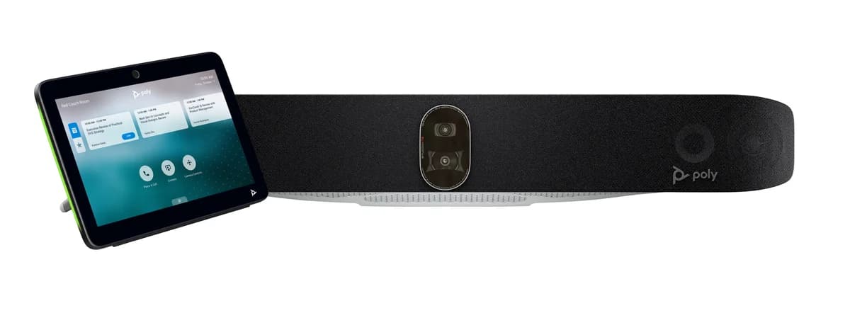 Poly Studio X72 & Poly TC10 All-in-one 4K Video Konferenz EU