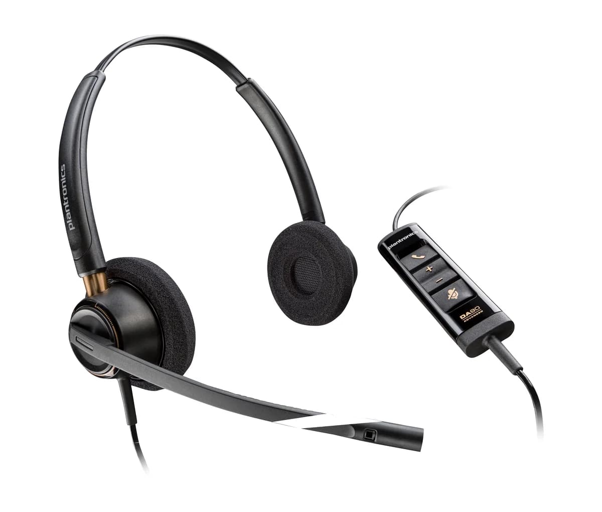 Poly EncorePro 525 USB-A/USB-C Headset 