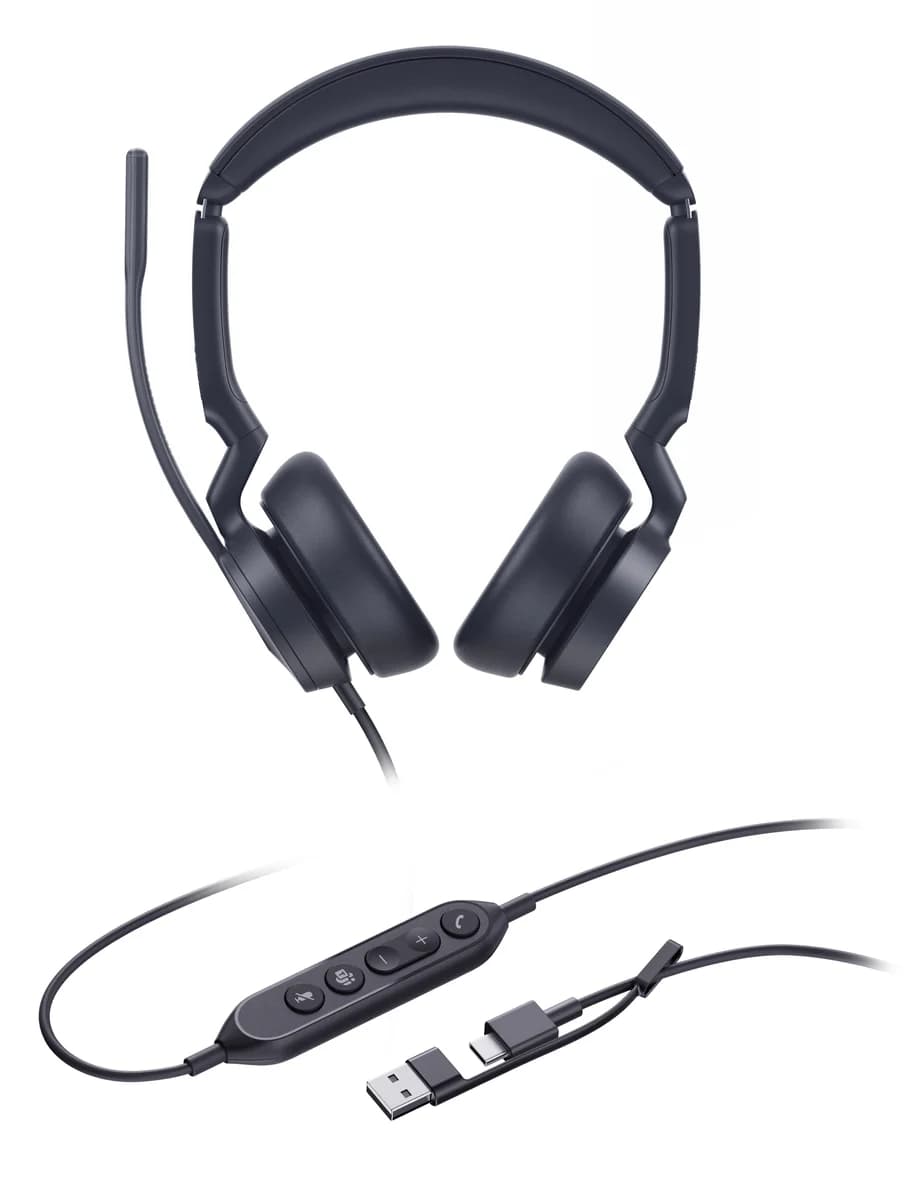 Yealink UH46 Teams Dual Headset USB-C/A