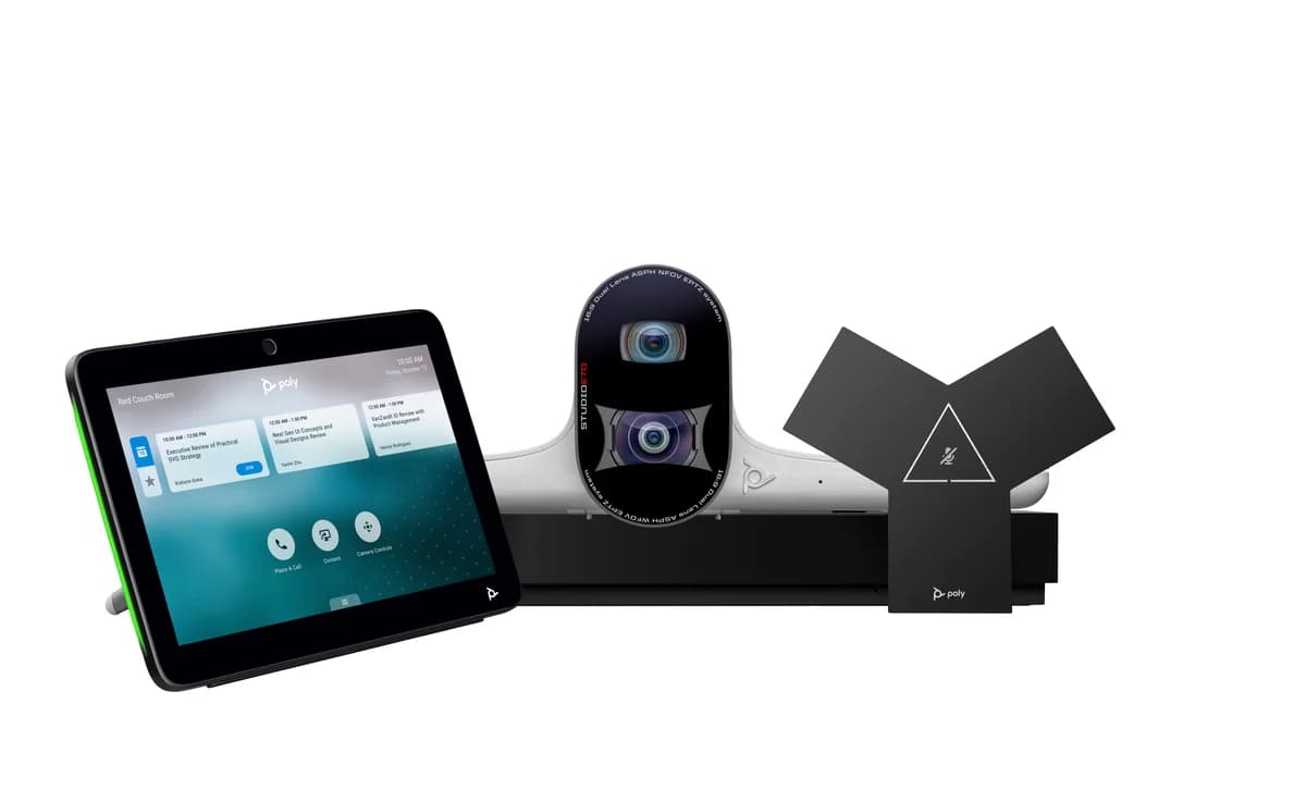 Poly Group G7500 mit Studio E70 Kamera & TC10