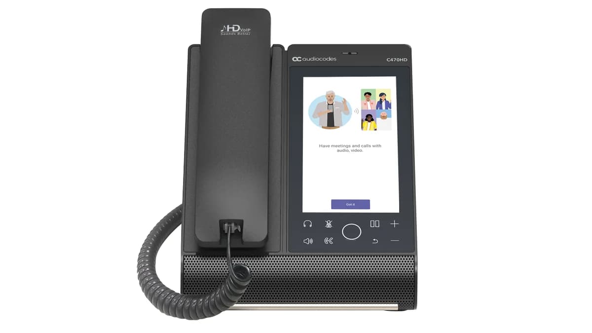 Audiocodes Teams C470HD IP Phone