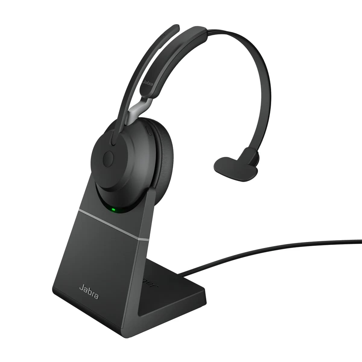 Jabra Evolve2 65 UC Mono BT USB-A Headset inkl. Ladestation schwarz