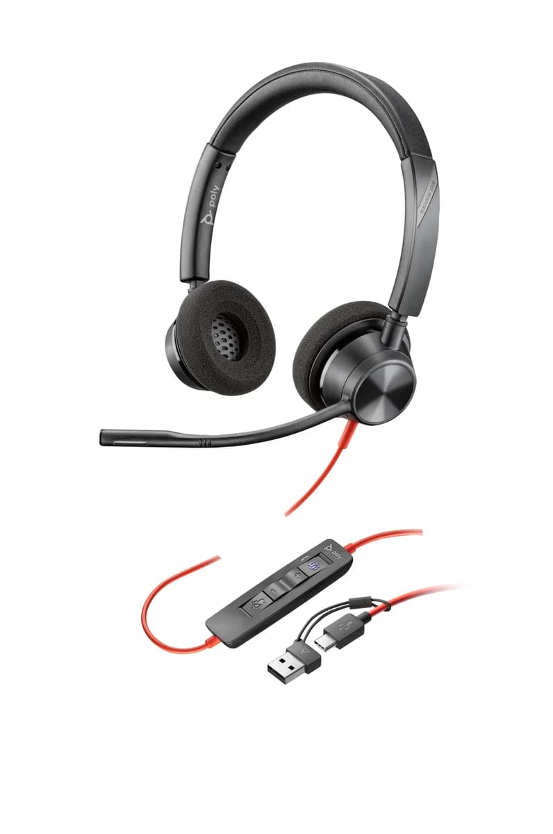 Poly Blackwire C3320-M USB-C/A Headset