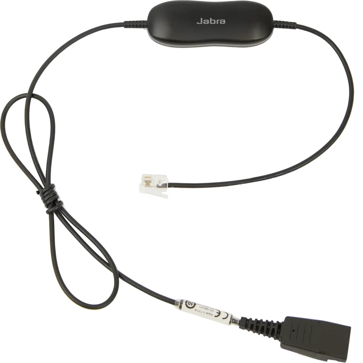 Jabra GN 1216 QD auf RJ9 glatt Anschlusskabel