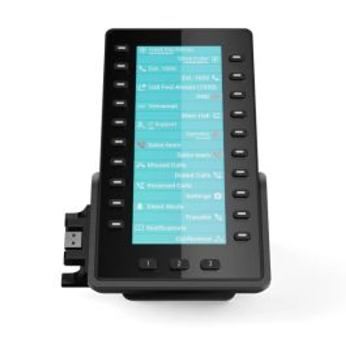 Snom Snom D8C Tastenerweiterung Farbdisplay schwarz