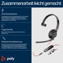 Poly Blackwire C5210 USB-C Headset 