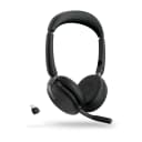 Jabra Evolve2 65 Flex UC Stereo BT USB-C Headset inkl. Ladestation