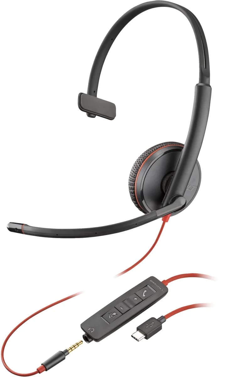Poly Blackwire C3215 USB-C Headset