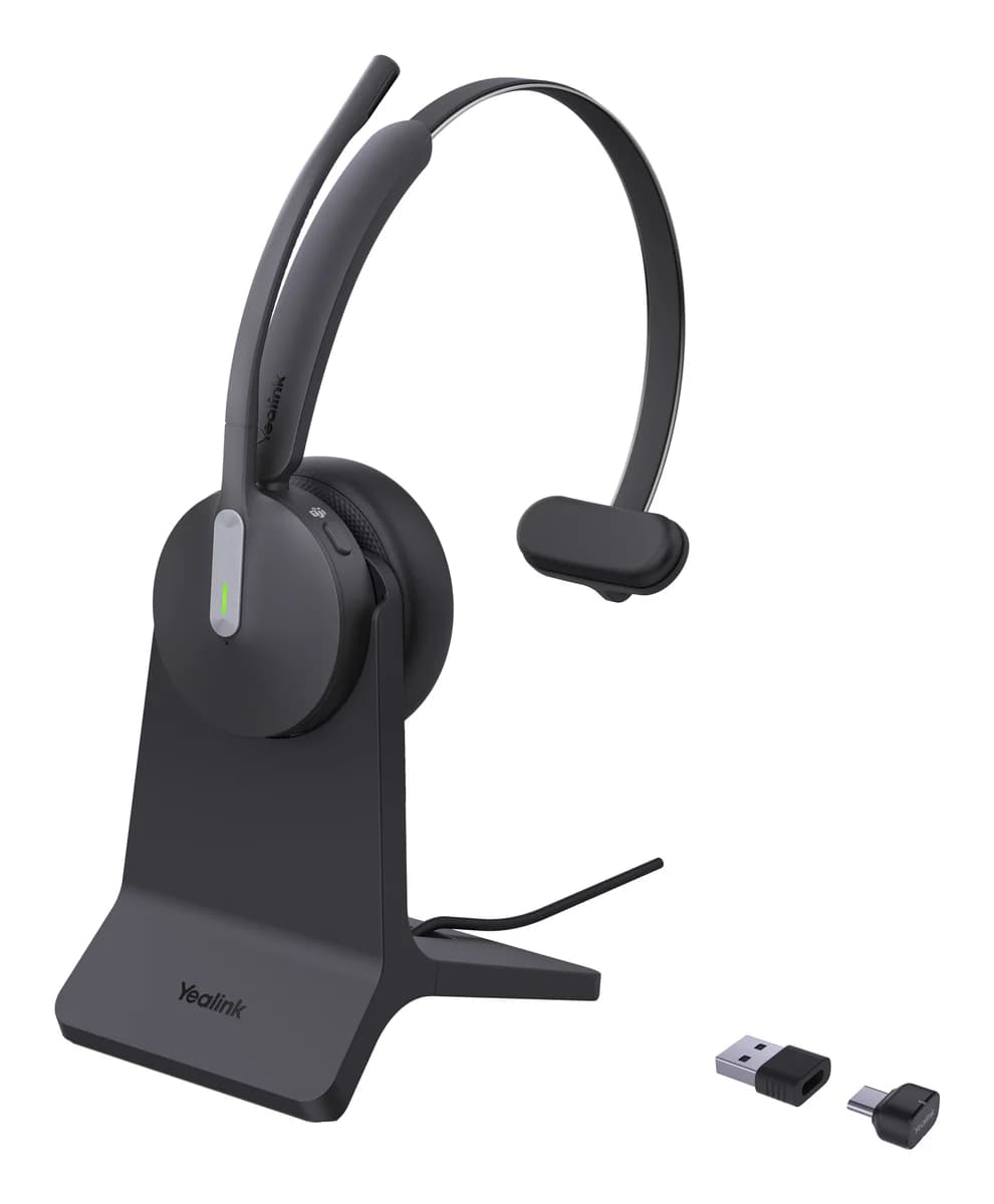 Yealink BH70 Teams Mono Headset USB-C/A inkl. Ladestation