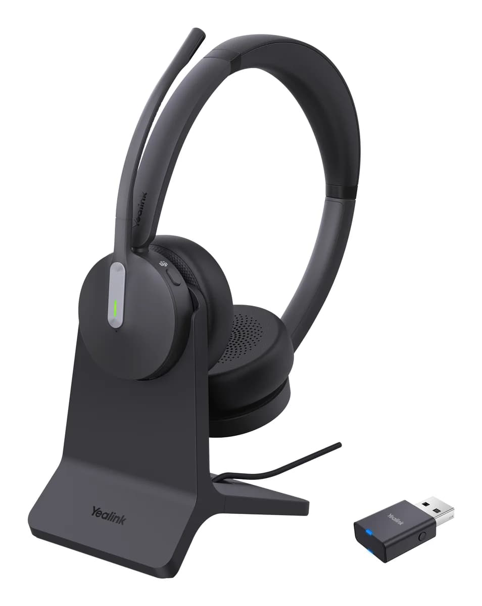 Yealink WH64 Hybrid Dual Teams Headset inkl. Ladestation