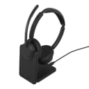 Jabra Evolve3 45 UC Stereo BT USB-A Headset inkl. Ladestation