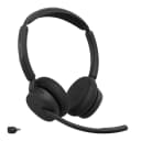 Jabra Evolve3 45 MS Stereo BT USB-C Headset inkl. Ladestation