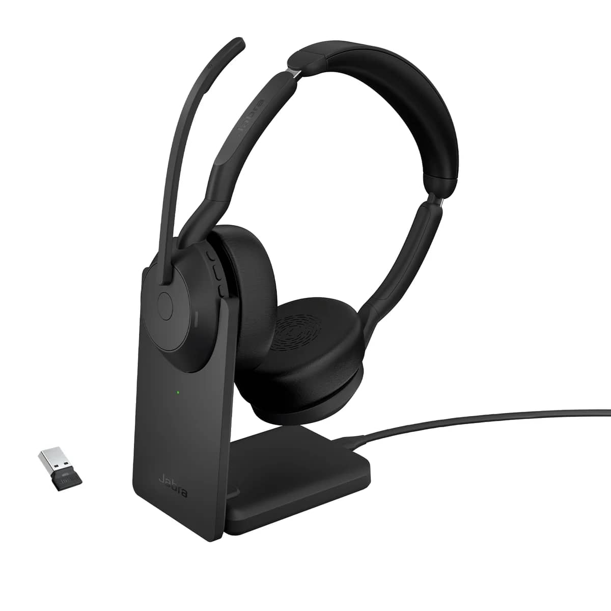 Jabra Evolve2 55 UC Stereo BT USB-A Headset inkl. Ladestation
