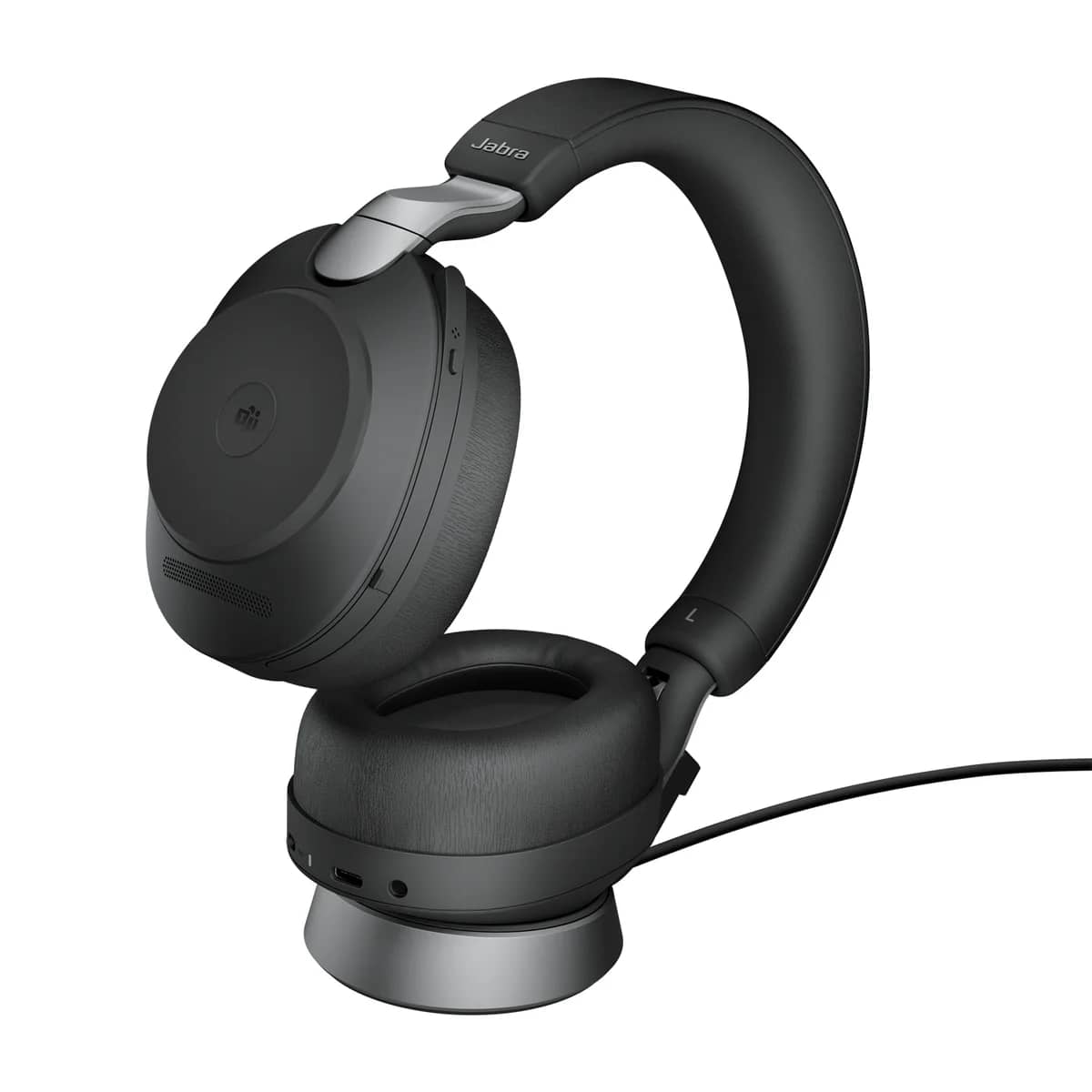 Jabra Evolve2 85 MS Stereo BT USB-C Headset inkl. Ladestation schwarz