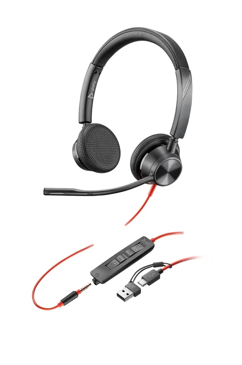 Poly Blackwire C3325 USB-C/A Headset