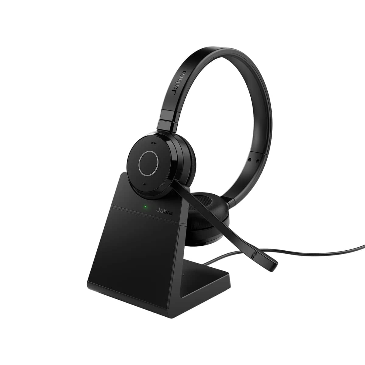 Jabra Evolve 65 TE UC Stereo Headset inkl. Ladestation