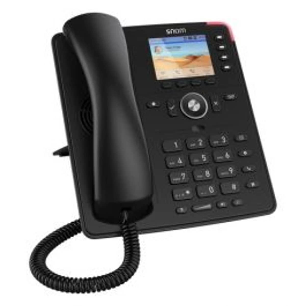 Snom D713 SIP schwarz Tischtelefon