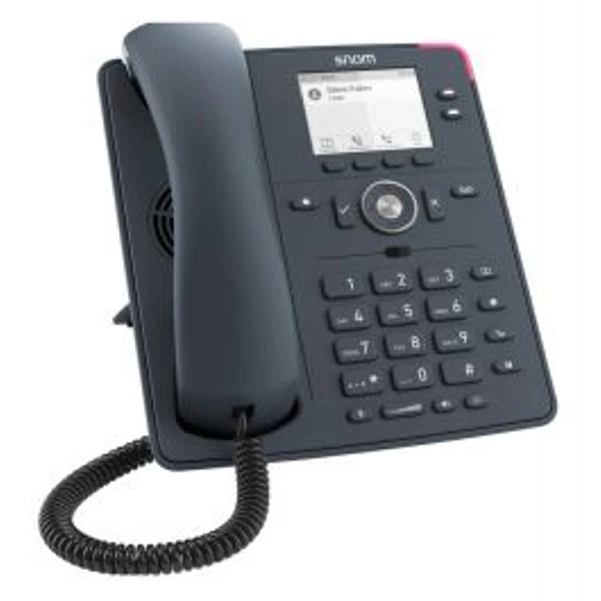 Snom D140 SIP schwarz Tischtelefon