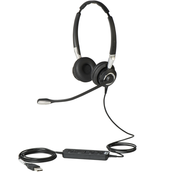 *Jabra BIZ 2400 II Duo USB MS Headset