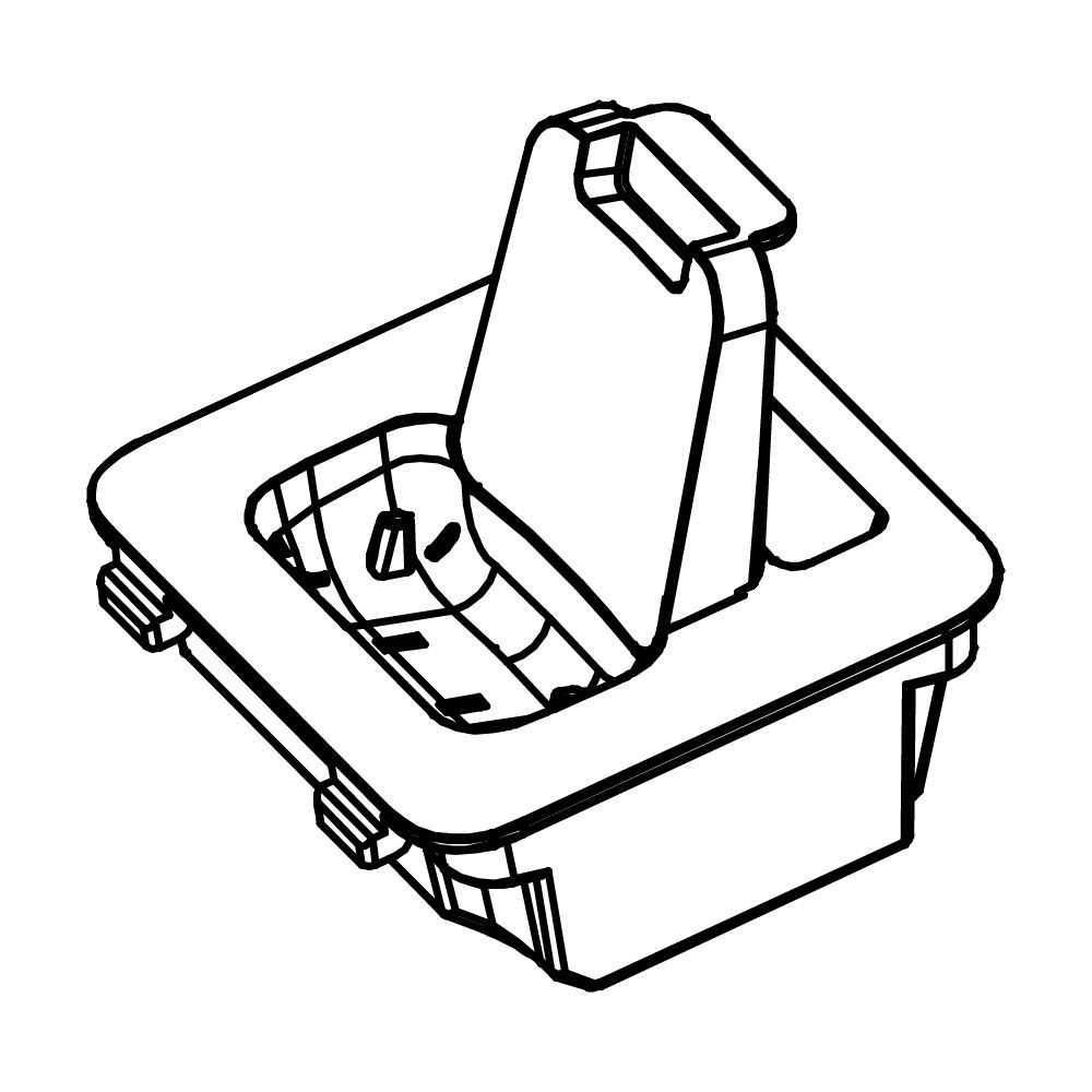 Snom MC M80/M90 Snap-in-Adapterset, 6 Stück