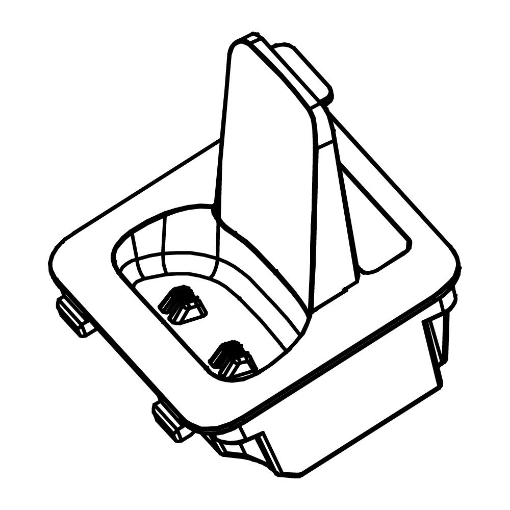 Snom MC M55 Snap-in-Adapterset, 6 Stück
