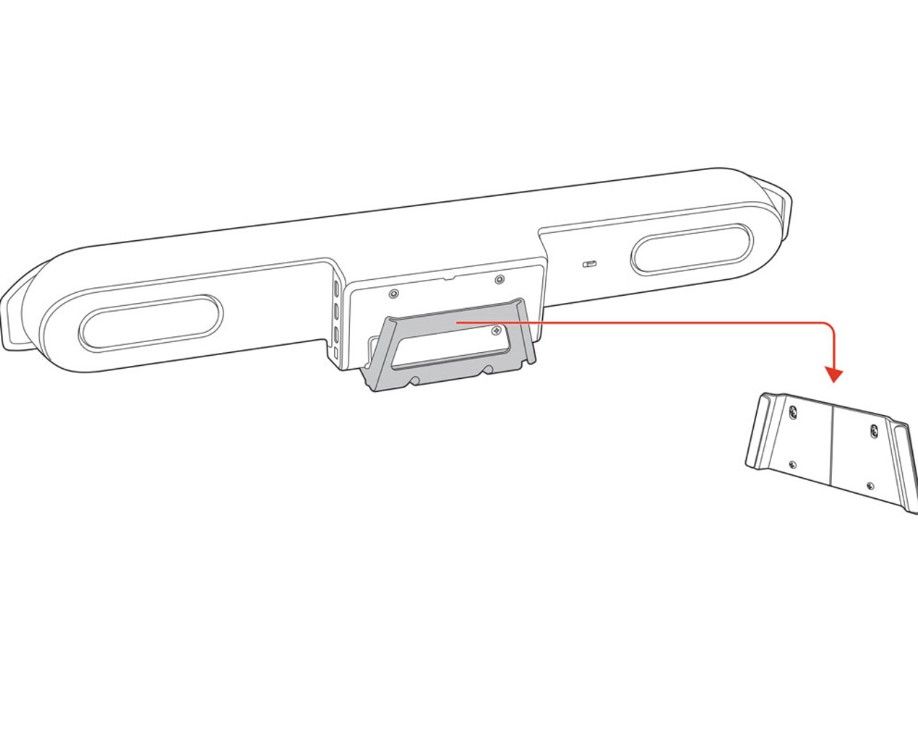 Poly Studio X52/V52 Wandhalterung