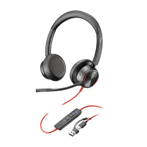 Poly Blackwire C8225 USB-C/A ANC Headset
