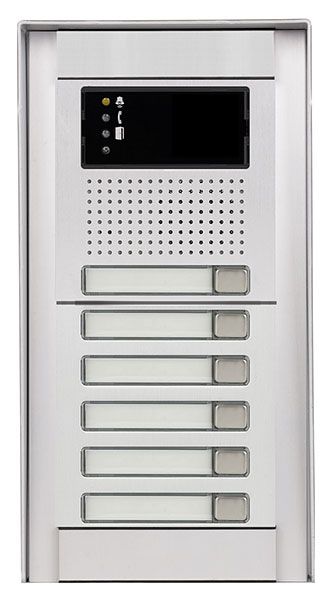 Alphatech SIP VBD doorphone, 6 buttons, audio