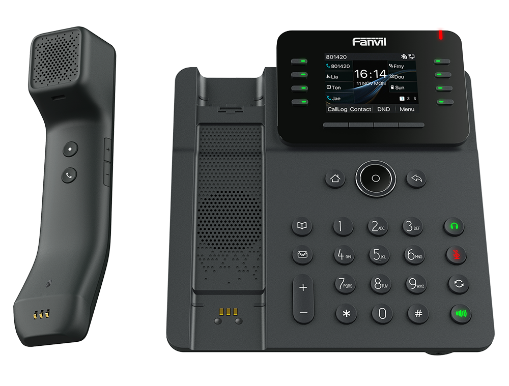 Fanvil V62 Pro Dual Gigabit SIP Tischtelefon PoE