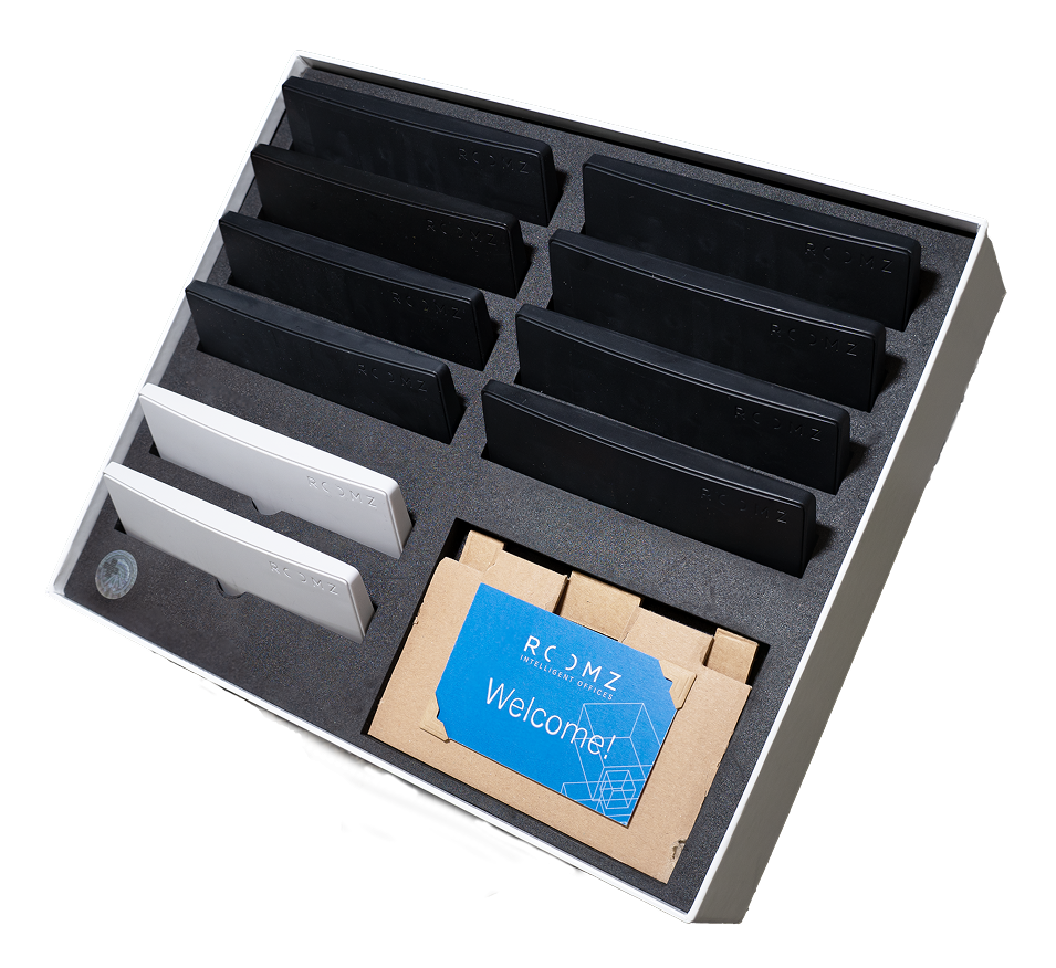 ROOMZ Experience Box HYBRID inkl subscription 1 Jahr Huddle & Desk