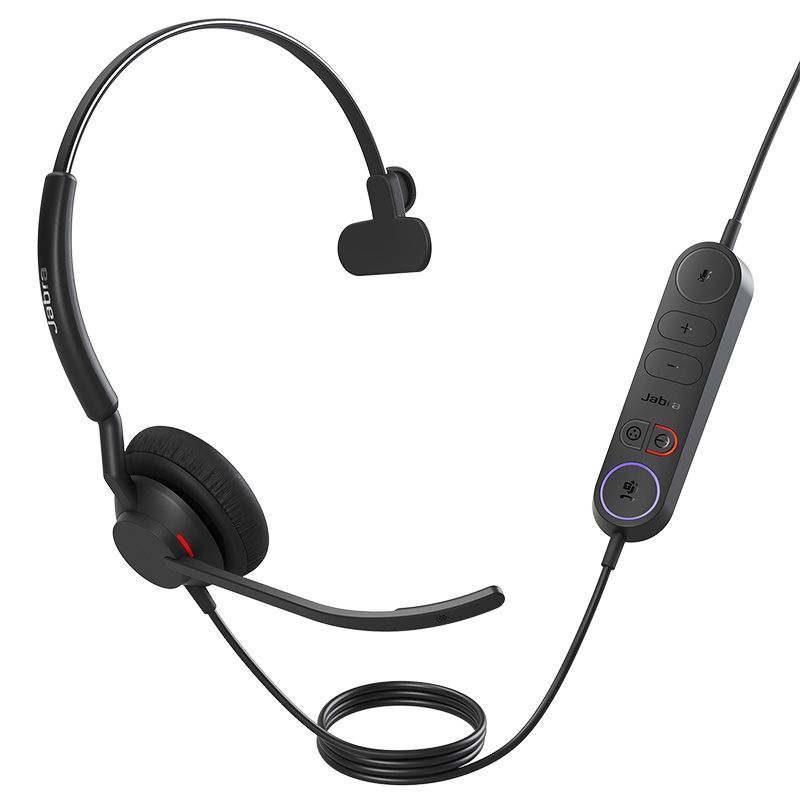 Jabra Engage 40 MS MONO USB-C/A Headset mit Inline-Link
