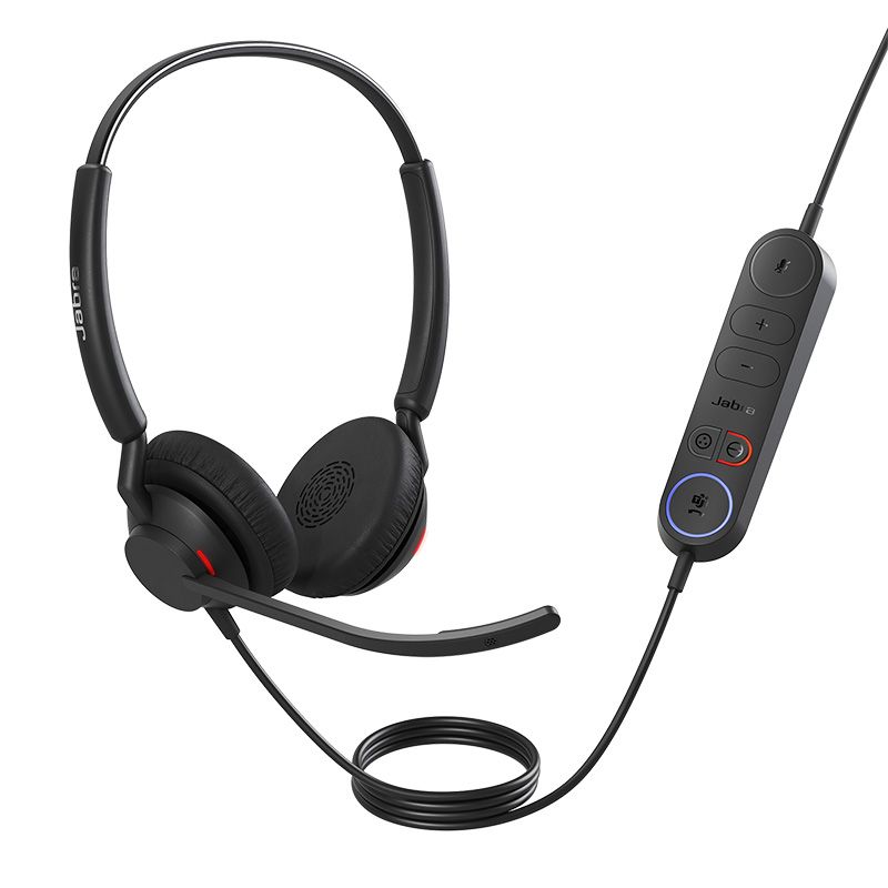 Jabra Engage 40 MS STEREO USB-C/A Headset mit Inline-Link