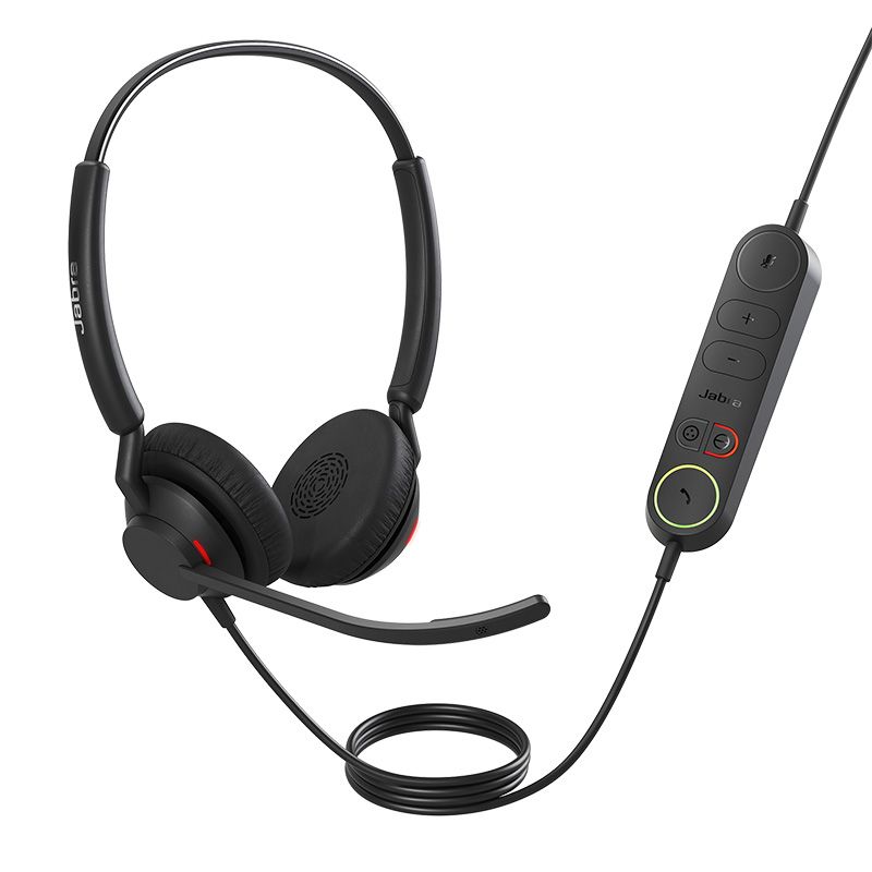 Jabra Engage 40 UC STEREO USB-C/A Headset mit Inline-Link