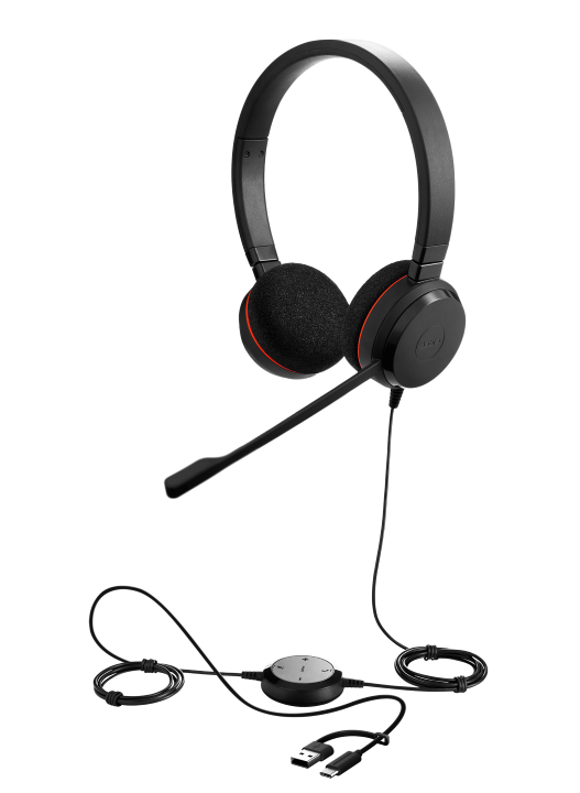 Jabra Evolve 20 SE MS Duo USB-C/A Headset