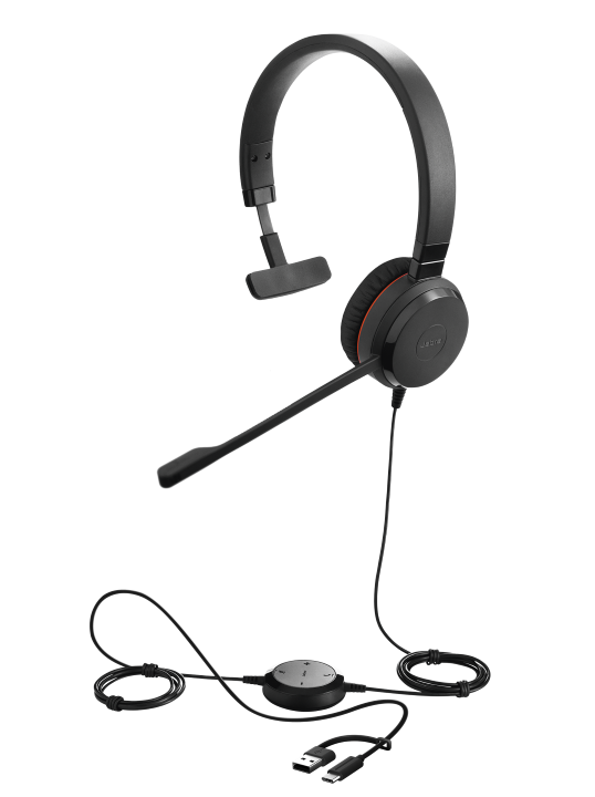 Jabra Evolve 30 II MS Mono USB-C/A Headset