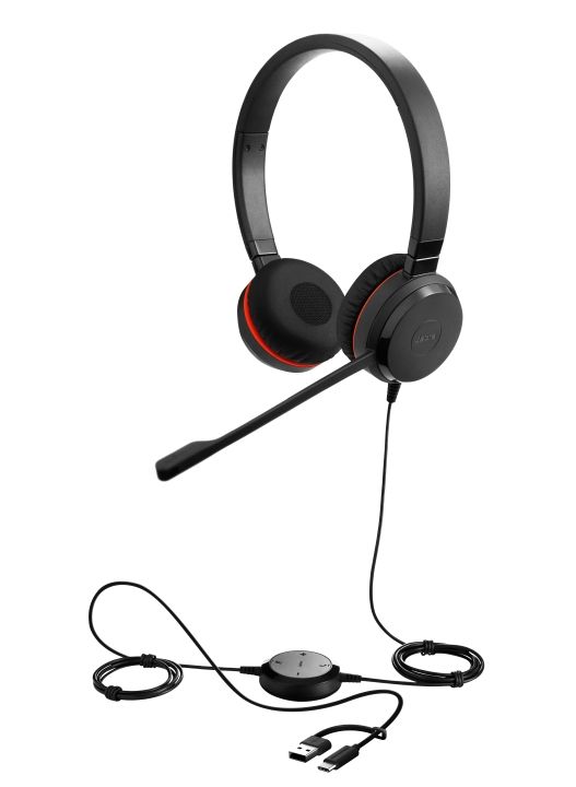 Jabra Evolve 30 II UC Duo USB-C/A Headset