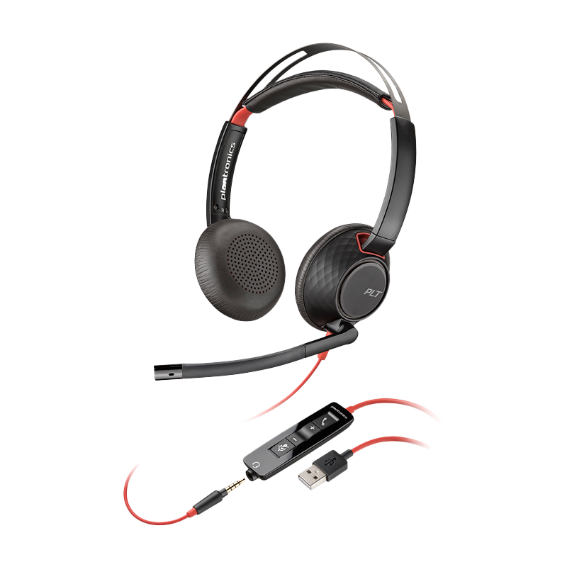 Poly Blackwire C5220 USB-A Headset 