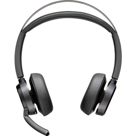 Poly Voyager Focus 2 UC USB-C-C Headset ohne Ladestation, USB-C/A Adapter