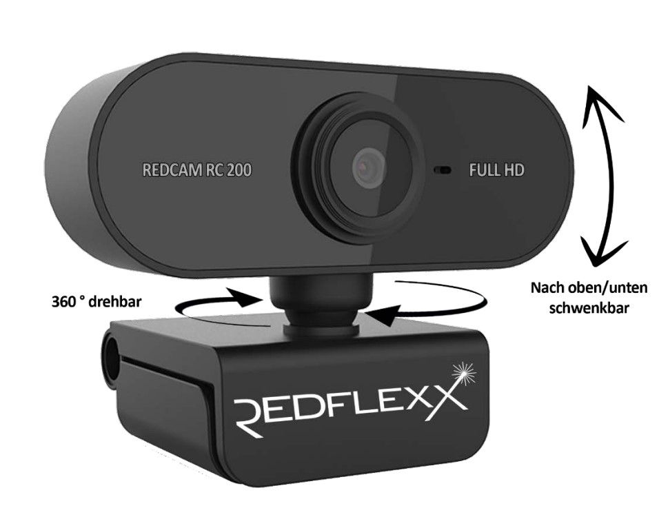 *Redflexx RedCam RC-200 USB-Webcam