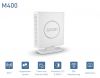 M400 DECT Basisstation für bis zu 20 SIP-Konten und 20 parallele Gespräche