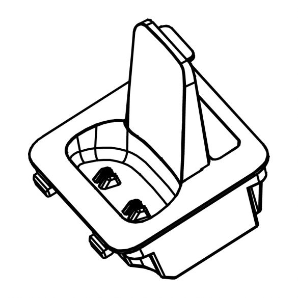 4673 Snom MC M55 Snap-in-Adapterset, 6 Stück