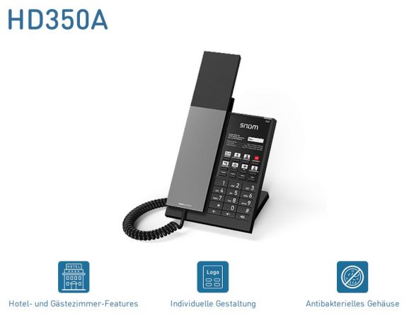 Snom HD350A Tischtelefon analog